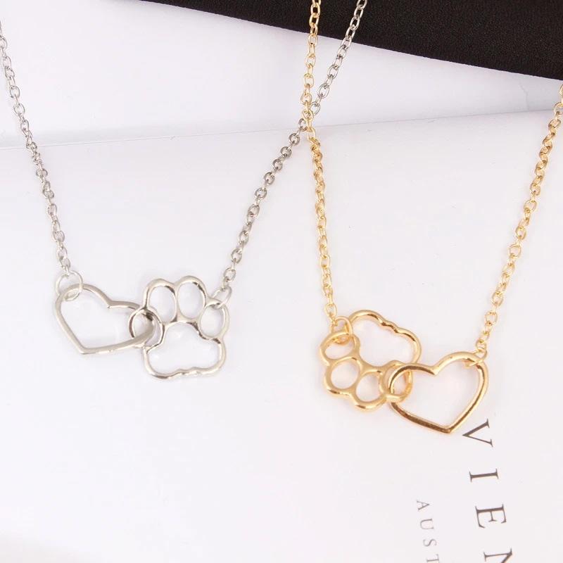Schattige Dierenpoot Ketting - Voor de Dierenliefhebbers!