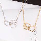 Schattige Dierenpoot Ketting - Voor de Dierenliefhebbers!