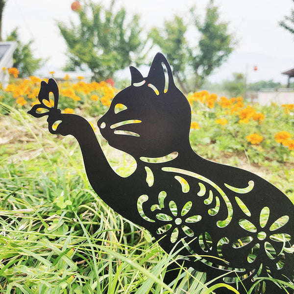 Metalen Kat Decoratie™