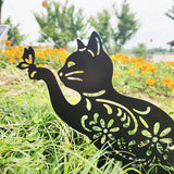 Metalen Kat Decoratie™