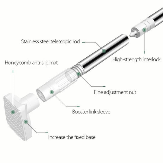 FlexiHang Kledinghanger Telescopische Stang