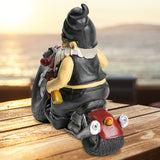 Stoere Biker Tuinkabouter