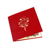 Pop-Up Rozen Kaart