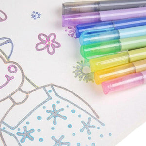 Magische Glitterpennen (Set van 8 Verschillende Kleuren!)