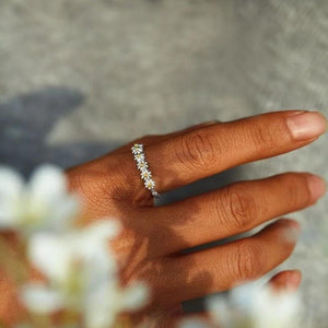 Zomerse Bloemen Ring - Nandra Designs™