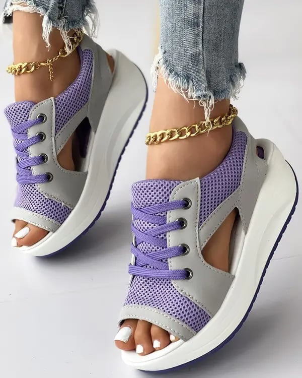 Stijlvolle Cut-Out Sandalen