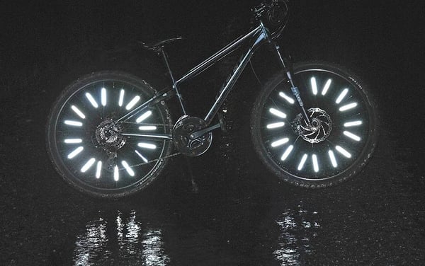 Fietswiel Reflectorset