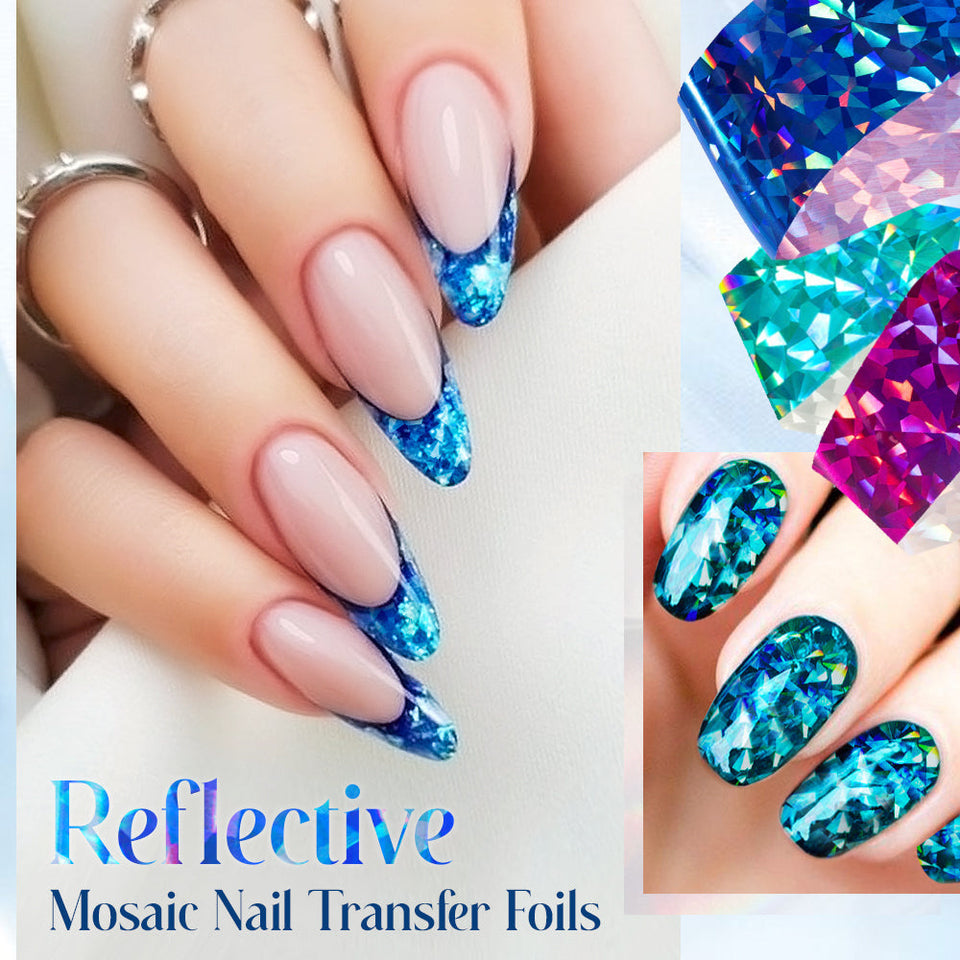 Nagelfolie Set (12 Vellen!)
