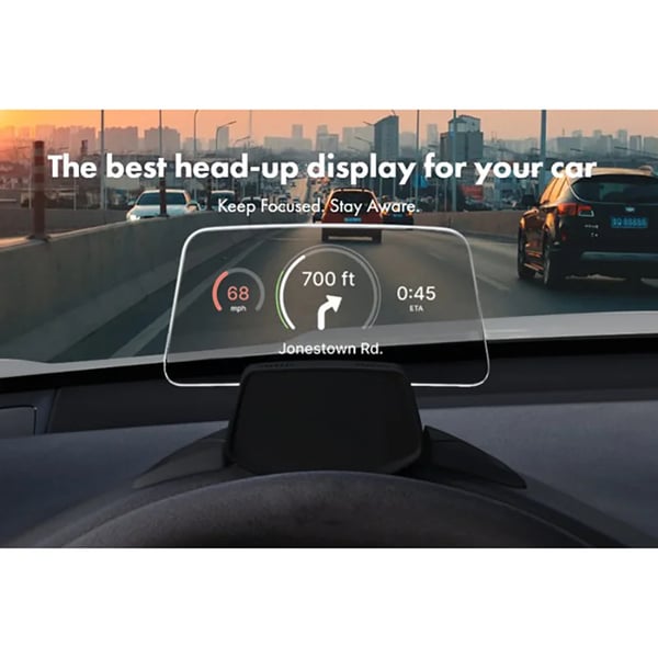Auto Hologram Display™ | Lees perfect je navigatie af!