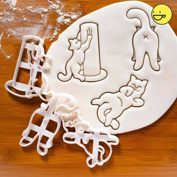 Leuke Katten Koekjes Vormen