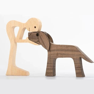 Handgemaakte Houten Beeldjes