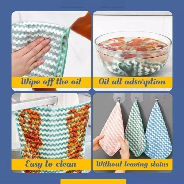 Micro-Vezel 'Professional' Doekjes (Set van 5 Stuks!)