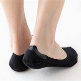 Onzichtbare Non-Slip Zijden Sokken (5 Paar)