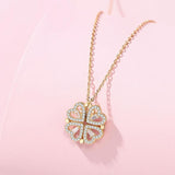 Hart & Klavertje Vier Ketting