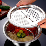 Multifunctionele Stalen Schalen 'KitchenTools Pro'