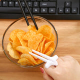 Handsfree Snack Vork™- Nooit meer een vies toetsenbord! (1 + 1 Gratis!)