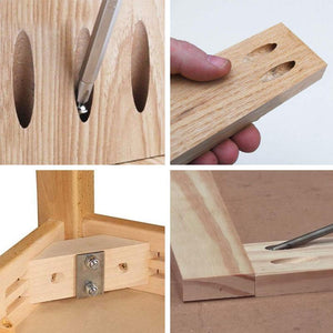 Houtbewerking: Hoek Schroef Set