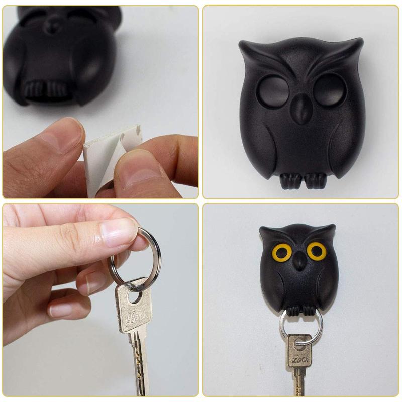 Schattige Uil Sleutelhouder "Owl Buddy"