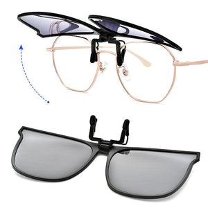Gepolariseerde Clip-On Flip-Up Zonnebril