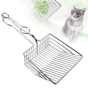 Verbeterde Kattenbak Schep 'Scoop & Clean'