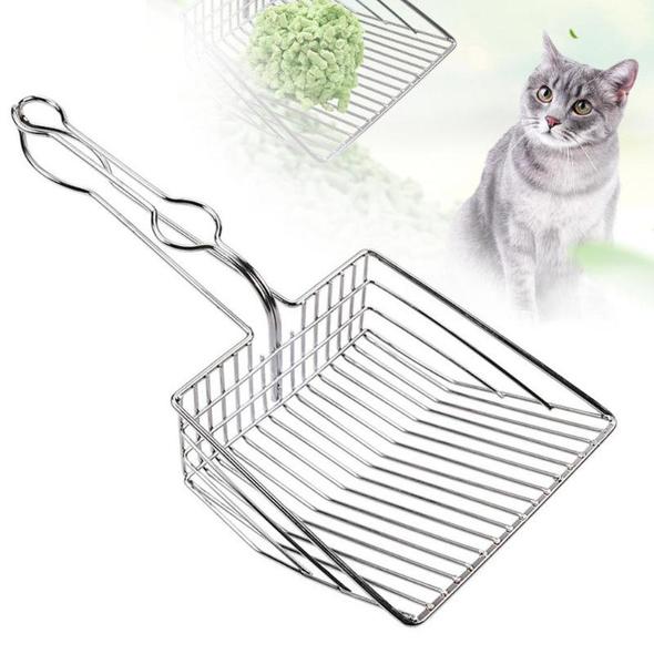 Verbeterde Kattenbak Schep 'Scoop & Clean'