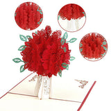 Pop-Up Rozen Kaart