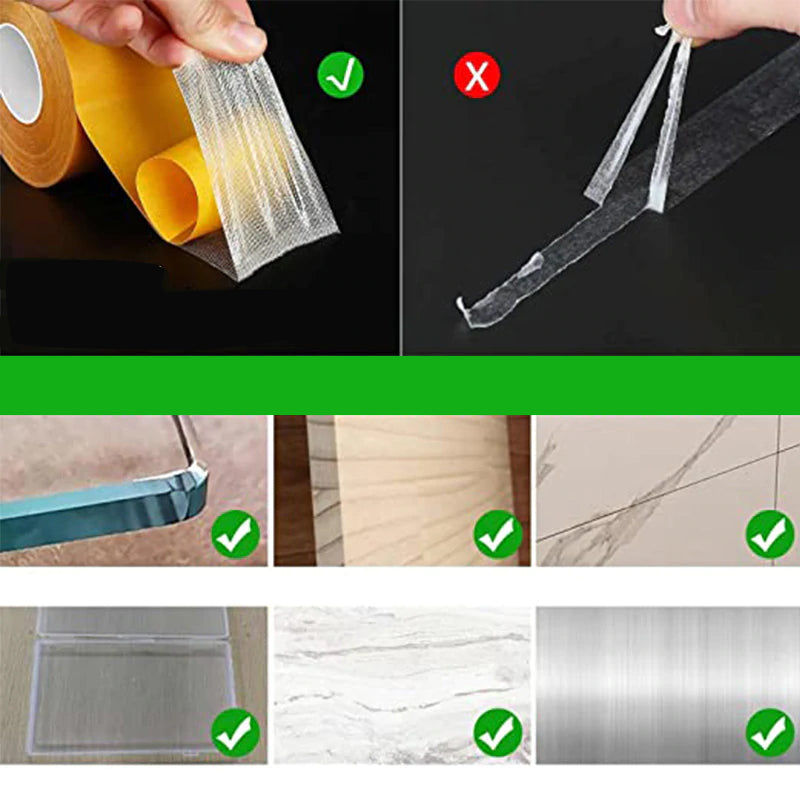 Waterproof Dubbelzijdige Tape "SuperGrip"