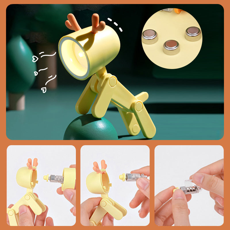 Schattig Puppy Nachtlamp (Gratis Batterijen Inbegrepen!)