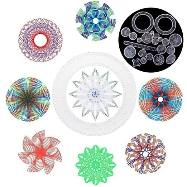 Spirograaf Set 22 delig - (TIJDELIJK 50% KORTING)