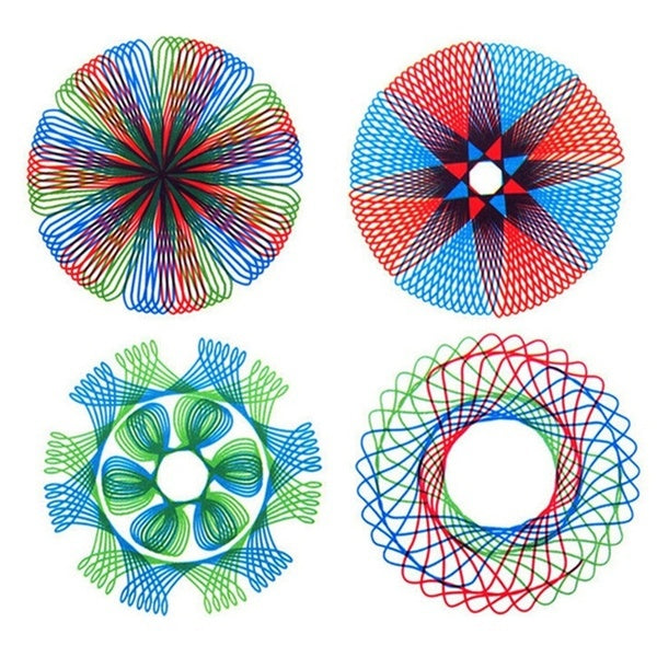 Spirograaf Set 22 delig - (TIJDELIJK 50% KORTING)