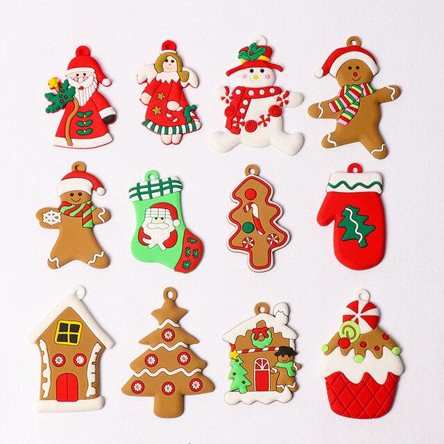 Gingerbread Mannetje Decoratie (12 Stuks!)