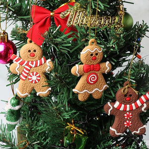 Gingerbread Mannetje Decoratie (12 Stuks!)