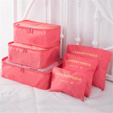 Vakantie Koffer Organizers (6 Stuks!)