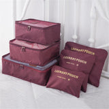 Vakantie Koffer Organizers (6 Stuks!)