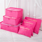 Vakantie Koffer Organizers (6 Stuks!)