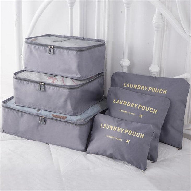 Vakantie Koffer Organizers (6 Stuks!)