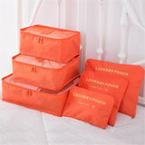 Vakantie Koffer Organizers (6 Stuks!)
