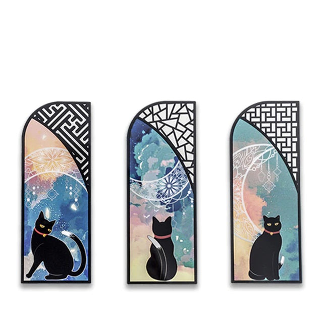 Schattige Katten Boekenlegger (3 Stuks)
