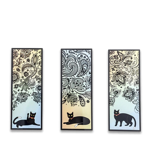 Schattige Katten Boekenlegger (3 Stuks)
