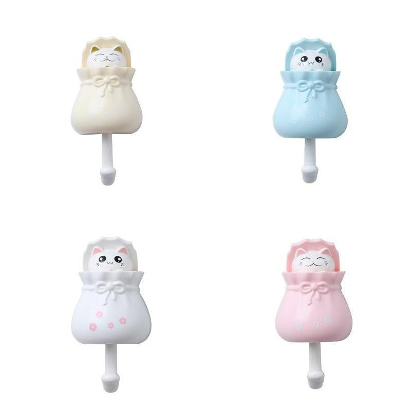 Leuke Katten Haakjes (4 Stuks!)