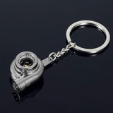 Autoliefhebber Turbo Sleutelhanger (met Lampje!)