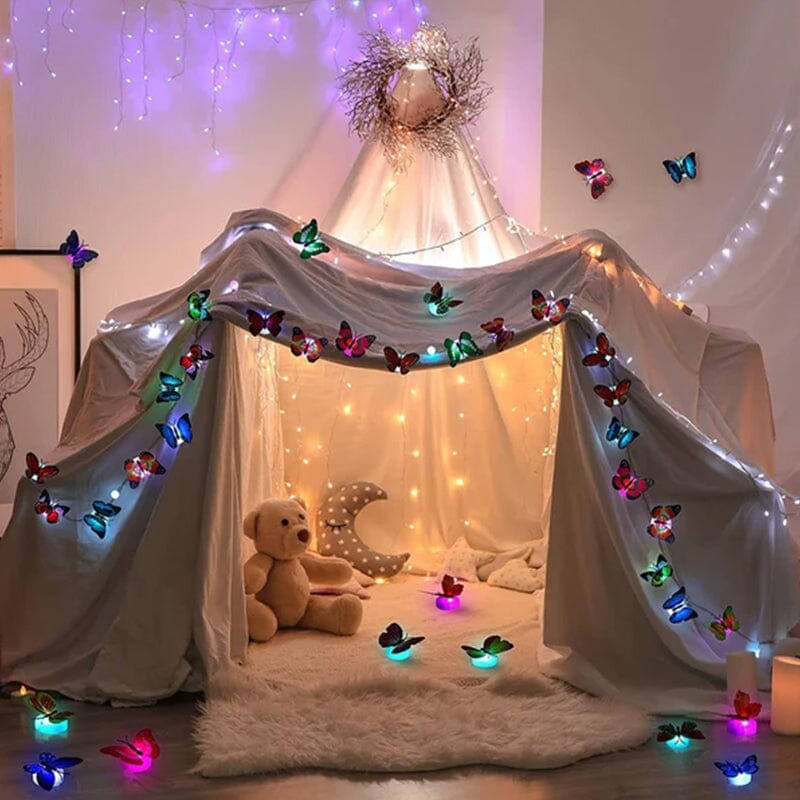 LED Vlinder Decoraties™ (10 Stuks!)