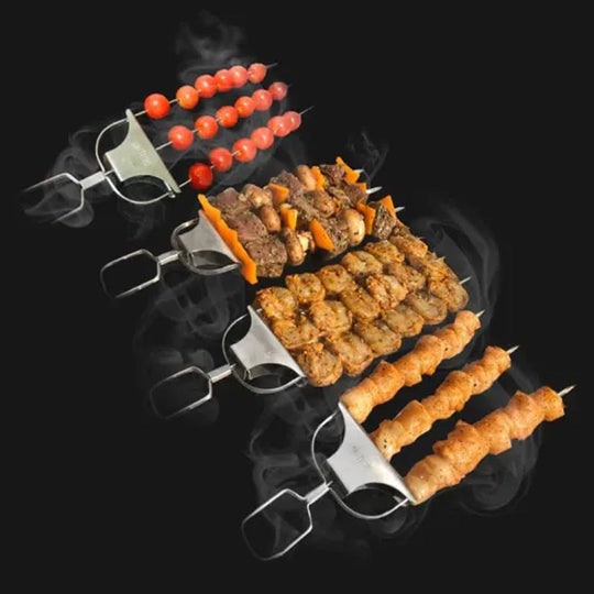 Drie-in-één Grillspiezen