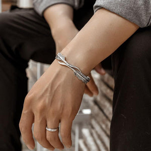 Zilveren Veren Armband - Een perfect cadeau!
