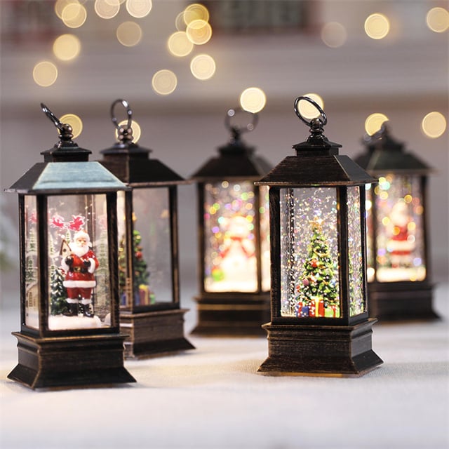 Kerst Lantaarn Decoratie (met Lampje)