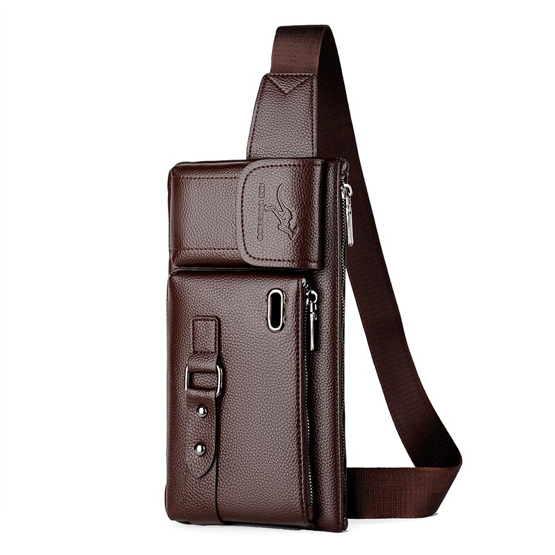 Lederen Sling Bag™ | Stijlvol in iedere Situatie!