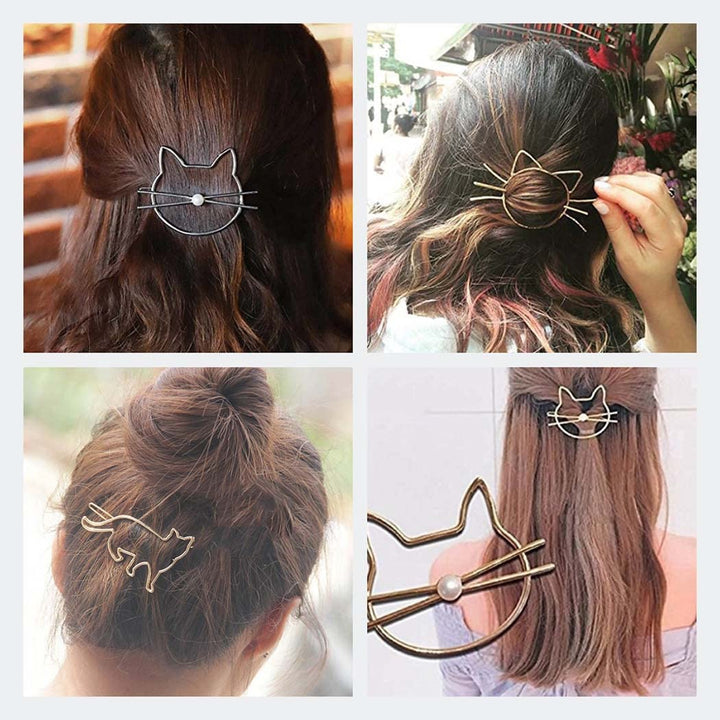 Schattige Katten Haarclip