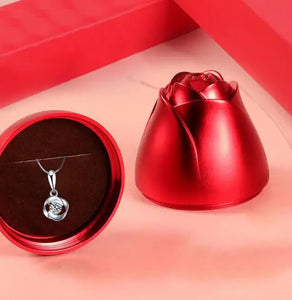 Zilveren Hart Ketting (in Speciale Romantische Verpakking!)