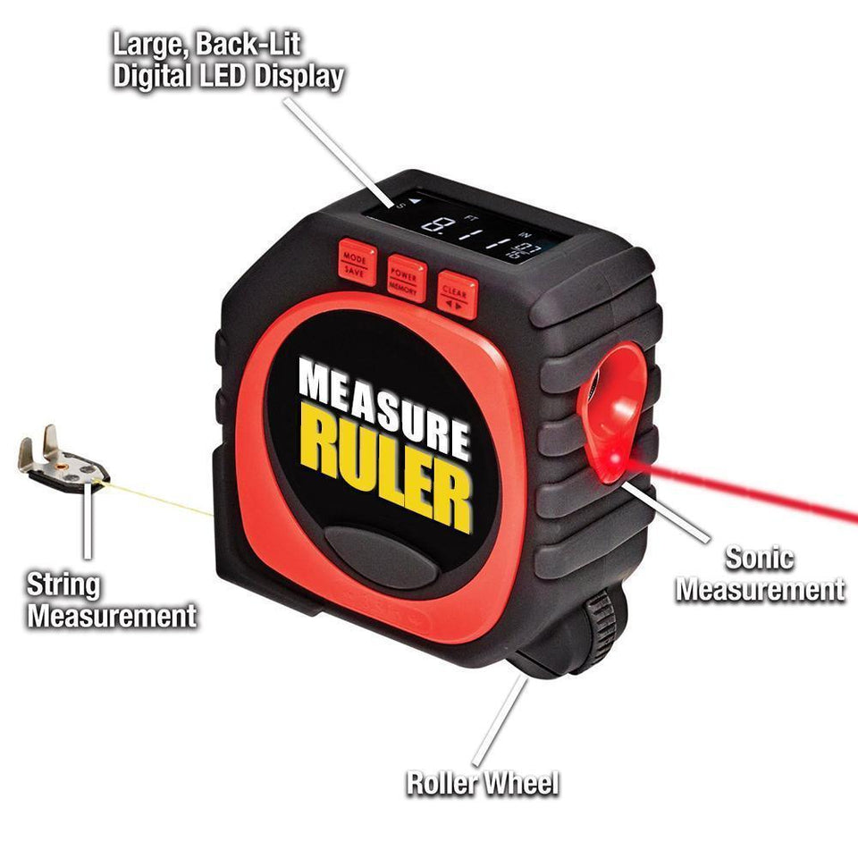 Multifunctionele Digitale Rolmaat 'HandyMan Tools Pro'