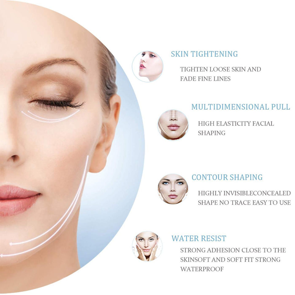 Onzichtbare Face Lift Stickers (40 Stuks)